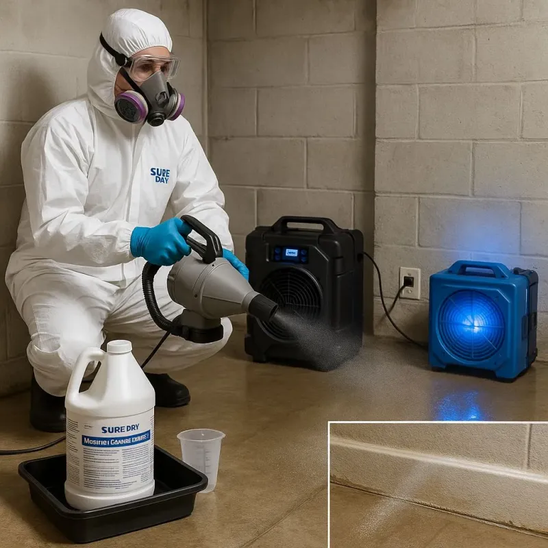 Sanitization and Odor Removal process in Jones County, NC